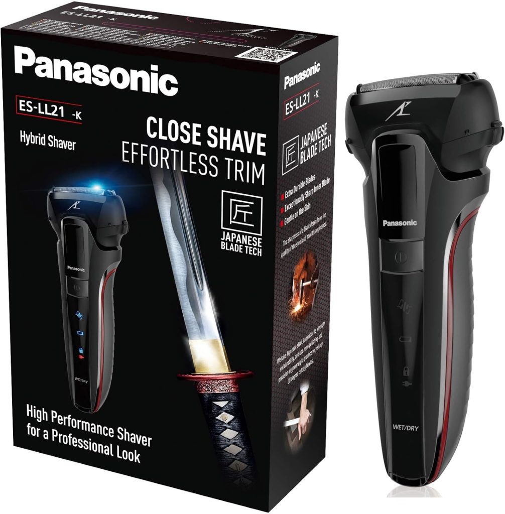 Rasoir électrique PANASONIC 3 Lames ES-RM3FXK503 - Neuf Avec Emballage, Système à Grilles